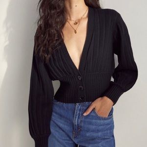 New plunge cardigan Aritzia